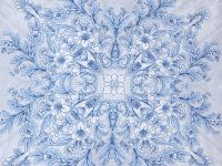 Постельное белье Венетто/Venetto, голубое