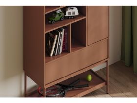 Стеллаж Изи 90x152 Терракотовый