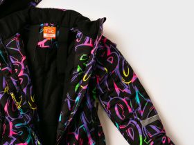 Комбинезон текстильный с полиуретановым покрытием для девочек