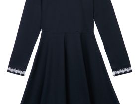 Платье трикотажное для девочек