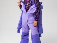 Комбинезон текстильный с полиуретановым покрытием для девочек