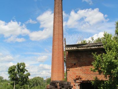 Фабричная дымовая труба