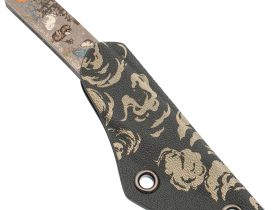 Скелетный нож N.C.Custom Киридаши Koi Ёжик в тумане, сталь AUS-8