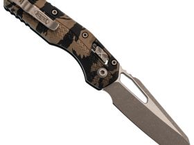 Складной нож Microtech MSI, сталь М390, рукоять полимер, камуфляж