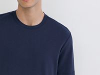 Футболка из гладкой ткани, Синий