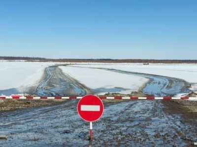 В Якутии закрыто движение по всем ледовым переправам федеральных автодорог