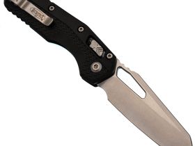 Складной нож Microtech MSI, сталь M390MK Tri-Grip Polymer, 210T-10PMBK