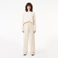 Женские прямые спортивные брюки Lacoste с высокой талией