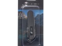 Нож перочинный Stinger 89 мм, 15 функций, черный, в блистере