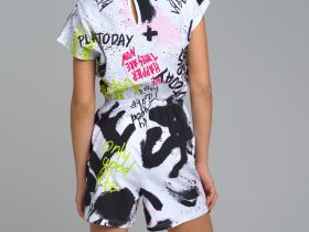 Комбинезон трикотажный для девочек