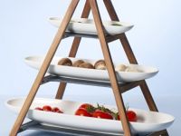 Villeroy & Boch Этажерка 3-х ярусная, набор 4 предмета Artesano Villeroy & Boch