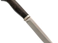 Нож Финка, сталь N690, рукоять кап клена