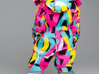 Зимний комбинезон из мембранной ткани для девочки