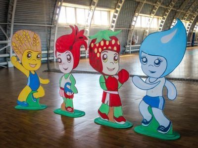 Пшеница, Земляника, Капелька и Сардаана: Талисманы Игр народов Якутии