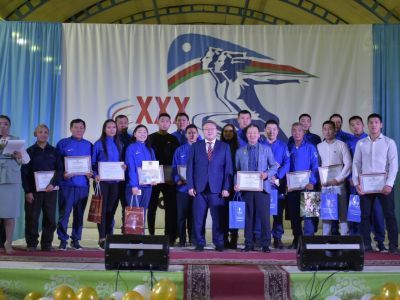 Усть-алданцы наградили земляков, ставших призерами Спортивных игр народов Якутии в Амге