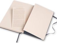 Записная книжка нелинованная Moleskine "Classic" Large, 130х210 мм 240 стр, обложка синий сапфир