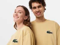 Футболка Lacoste OVERSIZED Unisex из органического хлопка