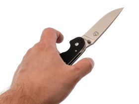 Складной нож Steelclaw Крыса 1, сталь AUS-8 черный