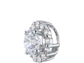 Классическая подвеска из белого золота э4712пд11231261_white