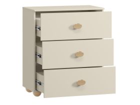 Комод детский Тесси 75x87 Светло-бежевый