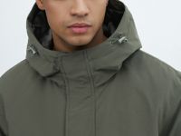 Куртка-анорак с капюшоном, Зеленый