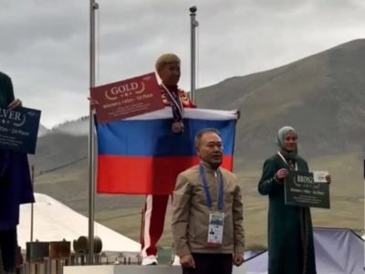 Клара Спиридонова принесла Якутии второе золото на Всемирных играх кочевников / ЯСИА   