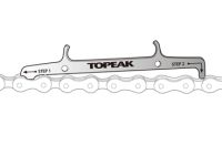 Цепеметр и фиксатор цепи Topeak Chain Hook & Wear Indicator (серебристый)