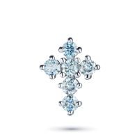 Подвеска из белого золота э0912пд07211019_blue