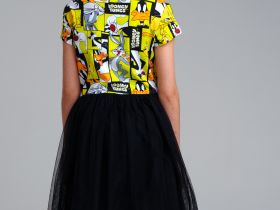 Платье трикотажное для девочек