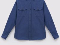 Джинсовая рубашка с карманами