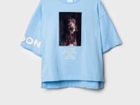 Фуфайка трикотажная для девочек (футболка)