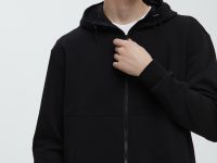 Худи на молнии свободного силуэта