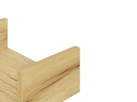 Полка Чейз 30x10 Дуб Золотистый