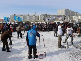 На соревнованиях отцов и сыновей победу одержала семья из Таттинского района Якутии
