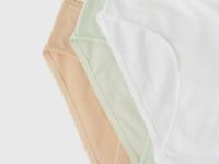 Трусы для девочек, 3 шт., Бежевый