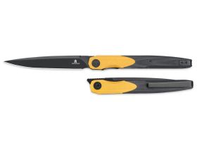 Складной нож Bestech Lanza, сталь 14C28N, рукоять G10, желтый