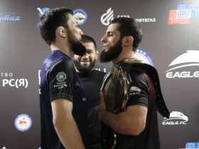 Участники Кубка Ил Дархана по смешанным единоборствам встретились лицом к лицу