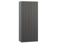 Распашной шкаф Енссон 2-90x210 Графитовый