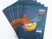 Папка с бумагой для пастели Малевичъ А3, серая