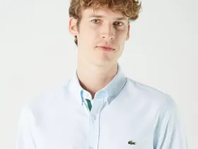 Мужская рубашка Lacoste приталенного кроя