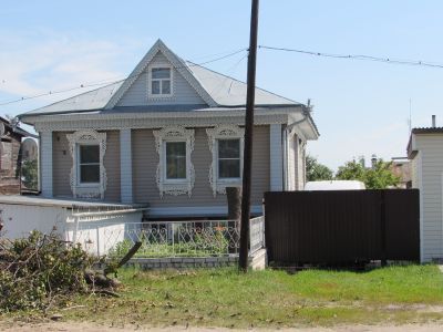 Дом, в котором родился и до 1930 г.  жил и работал художник-миниатюрист Котягин А.Ф. (1882-1943 гг.)