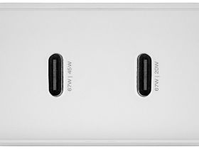 Сетевое зарядное устройство uBear Motion 2xUSB-C, 67 Вт белый