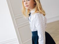 Блузка с длинным рукавом для девочки