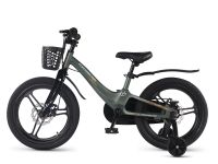 Детский велосипед Maxiscoo Jazz Pro 18, год 2026, цвет Зеленый