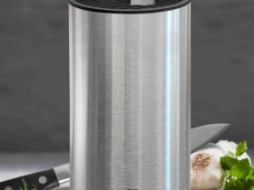 Подставка для ножей круглая HATAMOTO COLOR SILVER