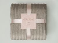 Плед Soft strip, темно-серый