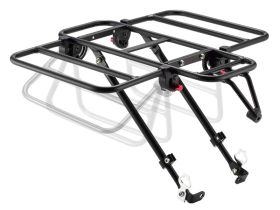 Передний багажник под v-brake тормоза Ostand CD-266F 26"-29" с дополнительным расширением (черный)