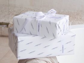 Packing paper - Упаковочная бумага Christina 890х620 мм