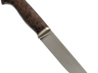 Нож Лидер 2, сталь N690, рукоять карельская береза