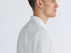 Поло из шелковистого пике, Белый